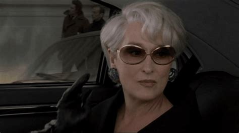 Meryl Streeps awesome sunglasses in Devil Wears Prada